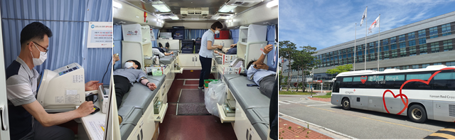 Love Sharing and Blood Donation at the KoreaPost Information Center